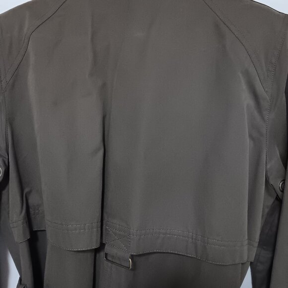 Jones Studio Army Green Trench Coat – Size Small - Picture 6 of 6